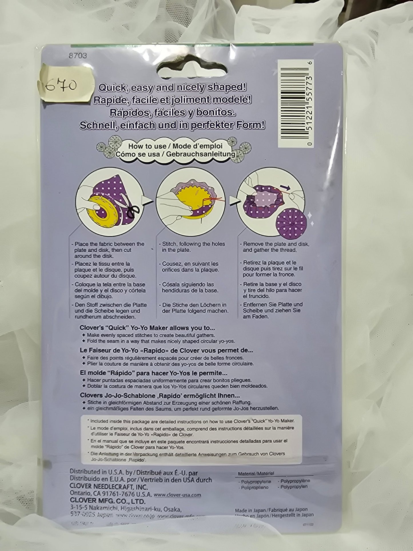 Molde para Hacer Yo-Yo – Herramienta de Costura Fácil - modistas.org