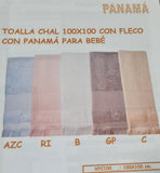 Toalla punto de cruz "Bebé"