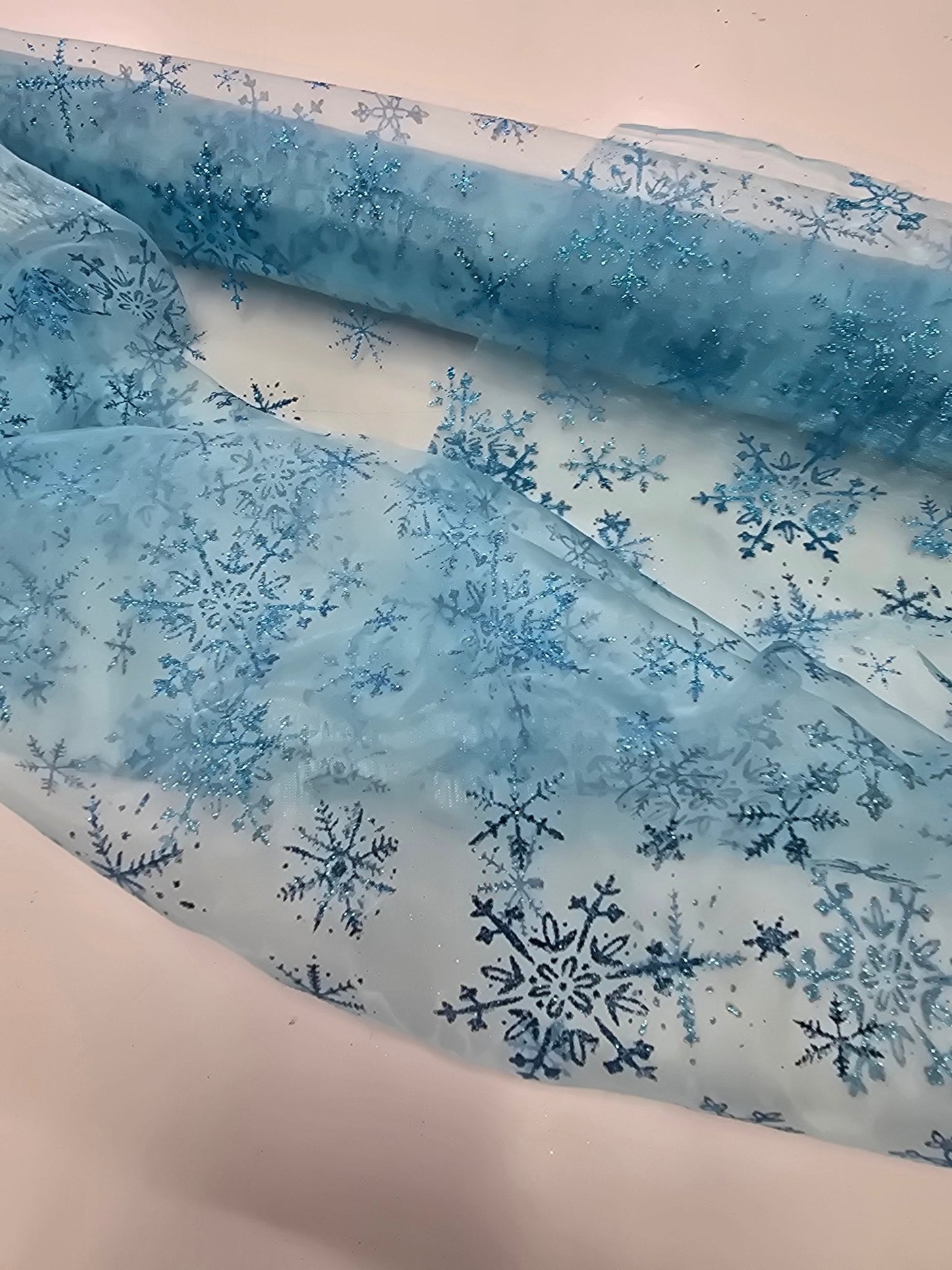 Organza simbolo nieve - modistas.org