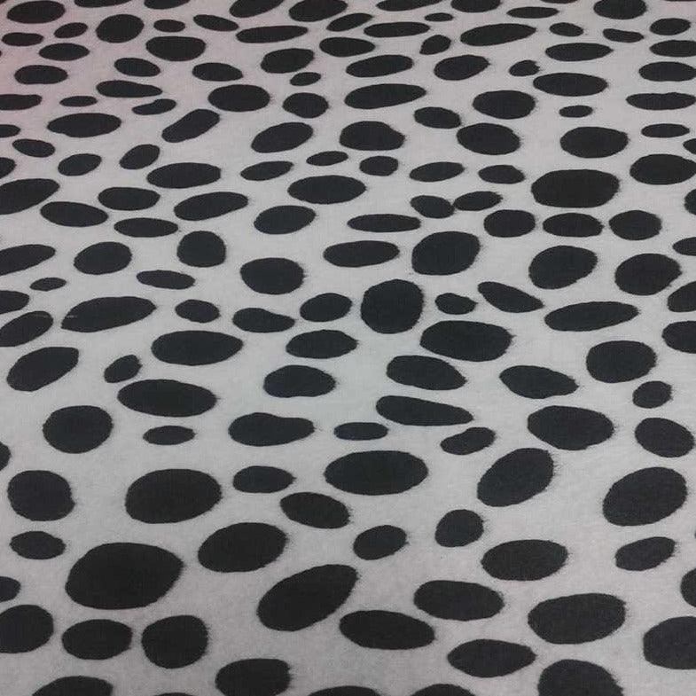 Fieltro estampado dalmata - modistas.org
