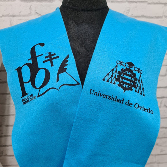 Banda de graduación personalizables (2 Logos) - modistas.org