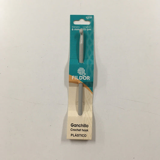 Aguja de ganchillo (6mm) - modistas.org