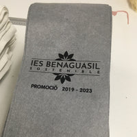 Banda de graduación personalizables (1 Logo)
