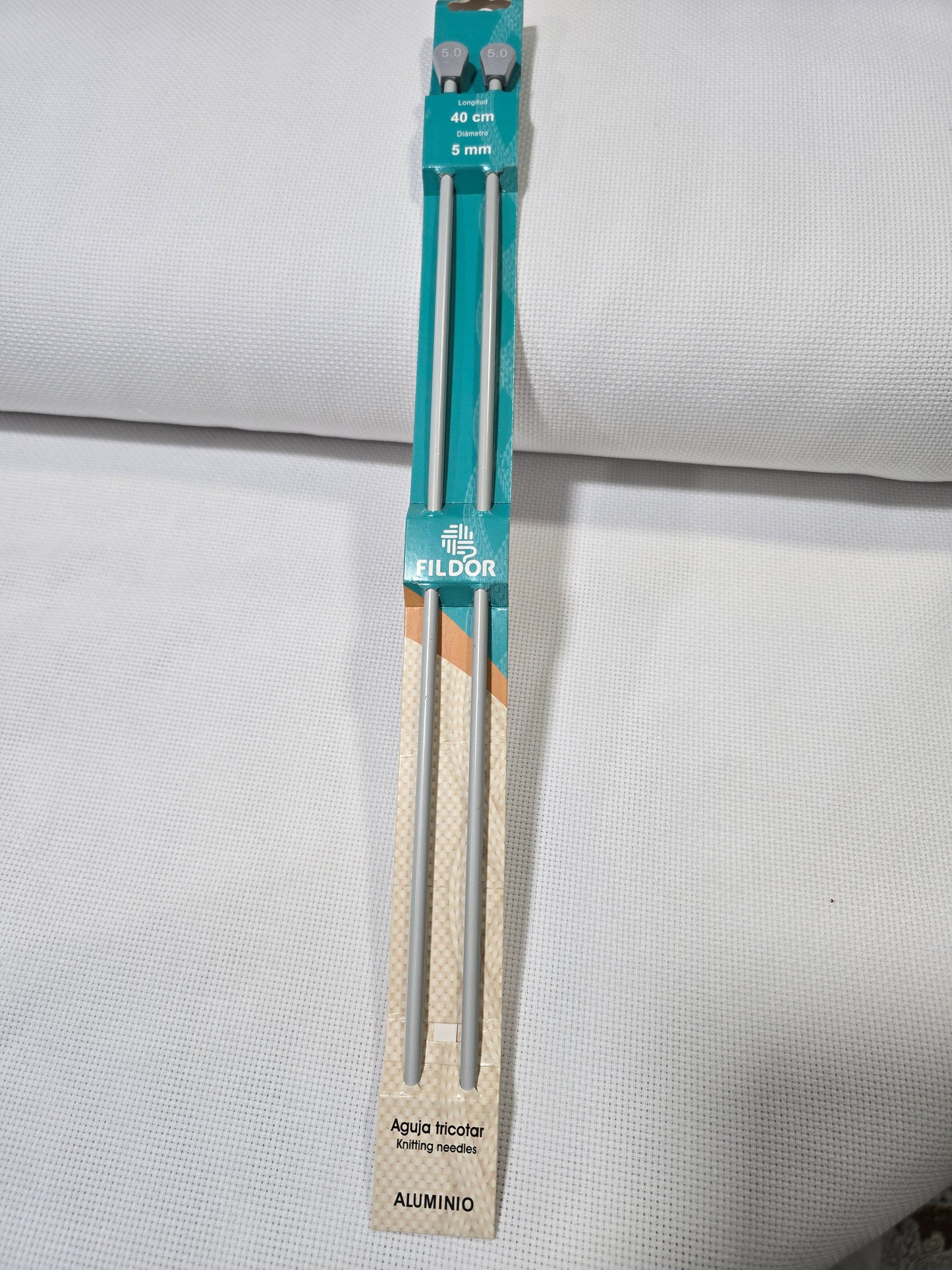 Agujas de tejer aluminio