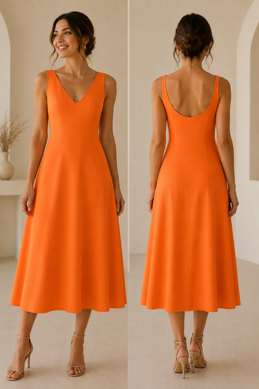 Patrón vestido modelo Charo - modistas.org