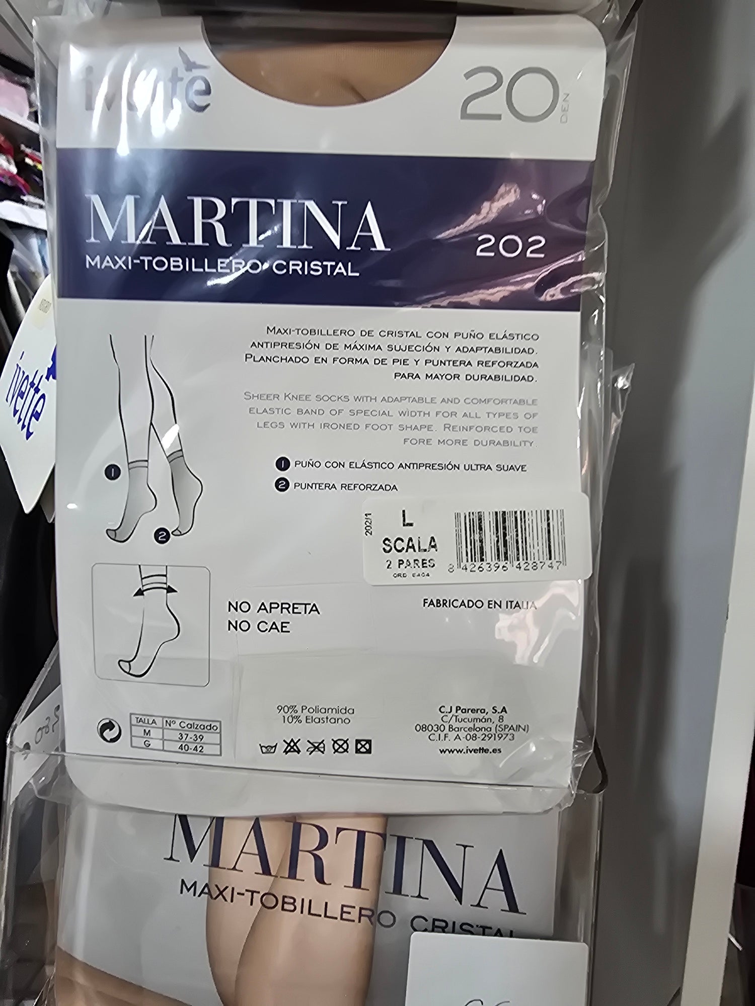 Calcetín Corto "20 DEN" - modistas.org