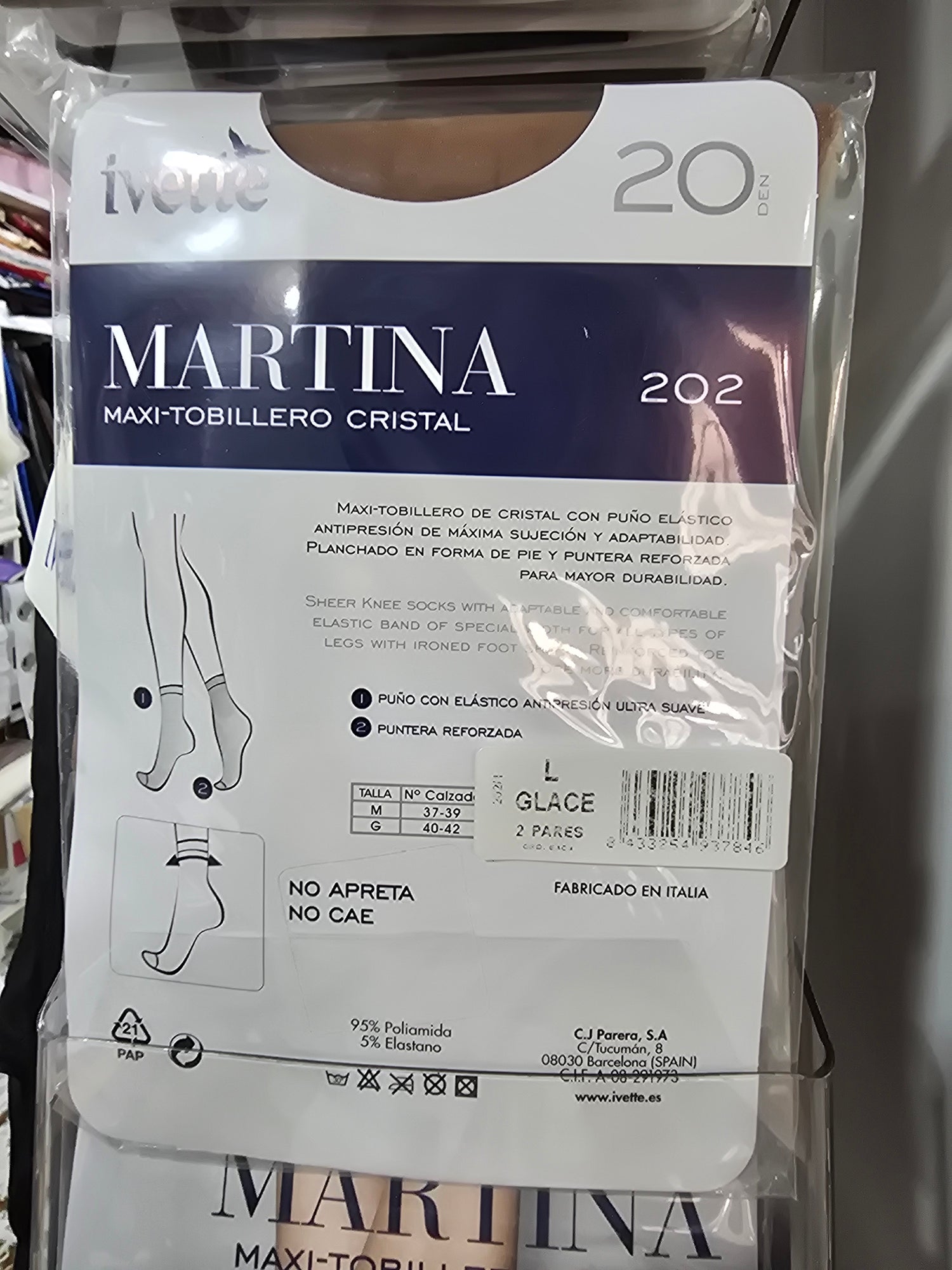 Calcetín Corto "20 DEN" - modistas.org