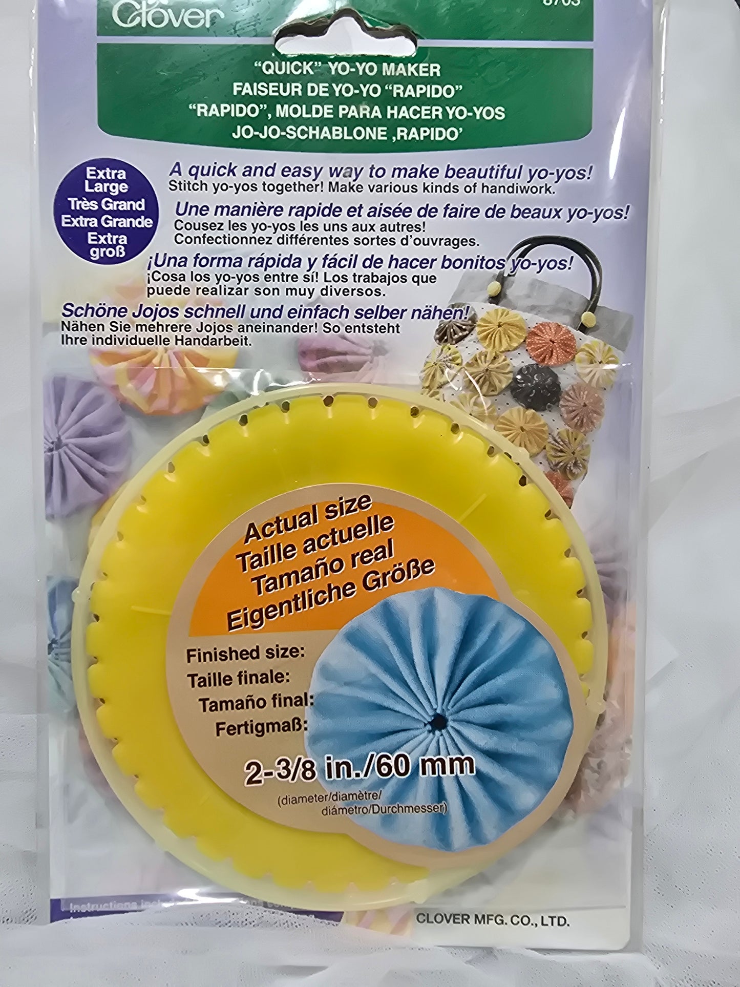 Molde para hacer yo-yo - modistas.org