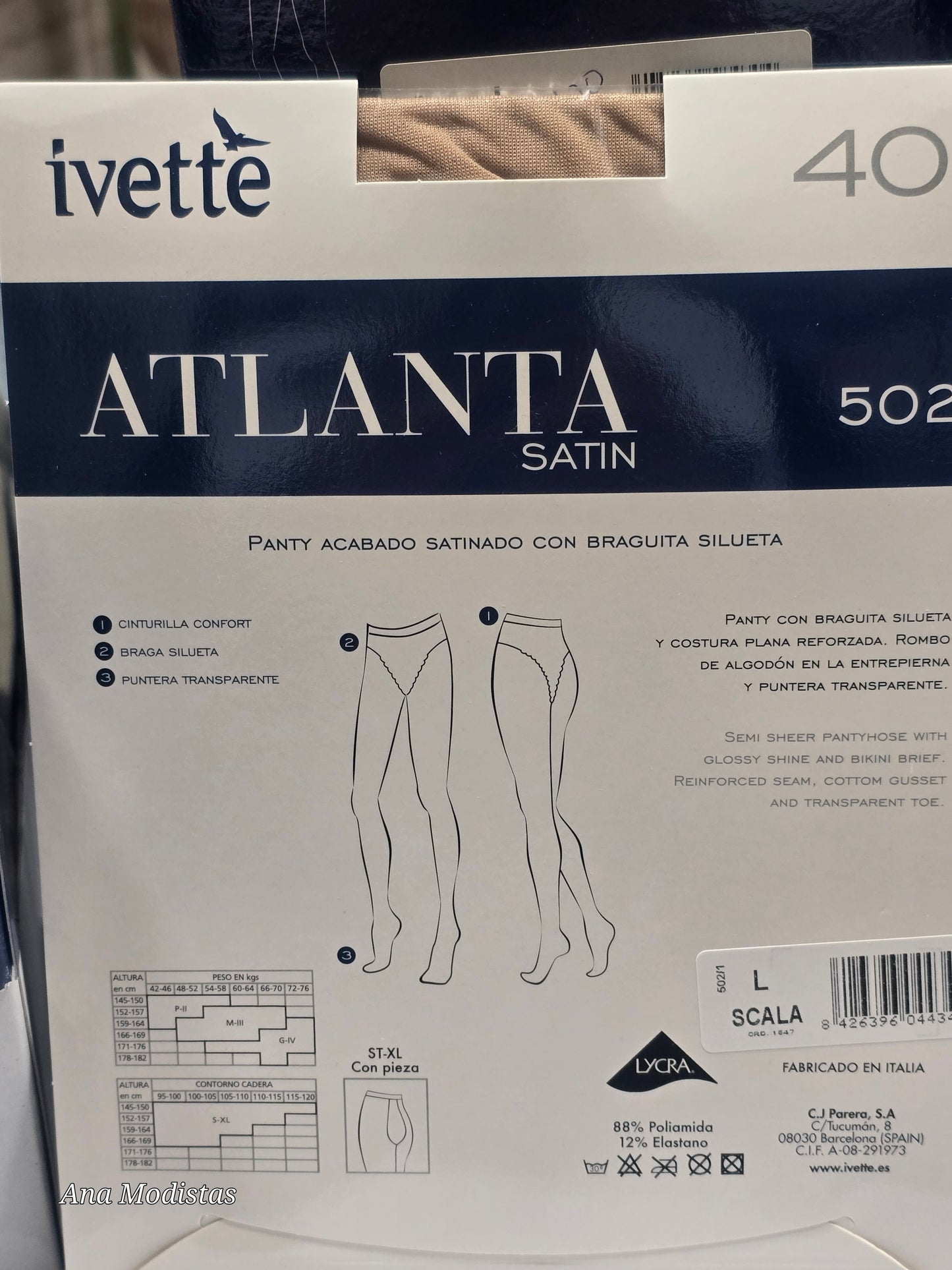Panty Satinado "40 DEN" - modistas.org