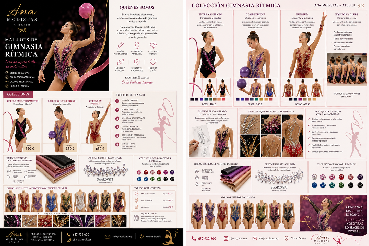 Maillots gimnasia - modistas.org