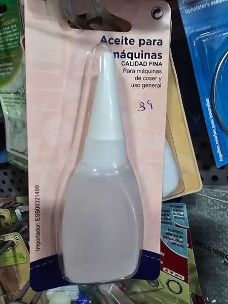 Aceite para maquinas de coser - modistas.org