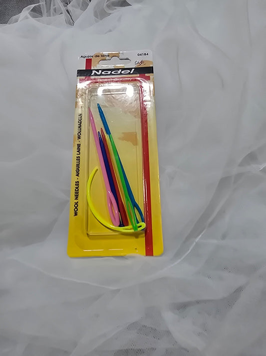 Agujas para Coser Lana de Plástico | Set de Agujas Plásticas para Tejer - modistas.org