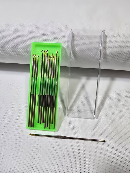 Agujas de ganchillo de acero 00