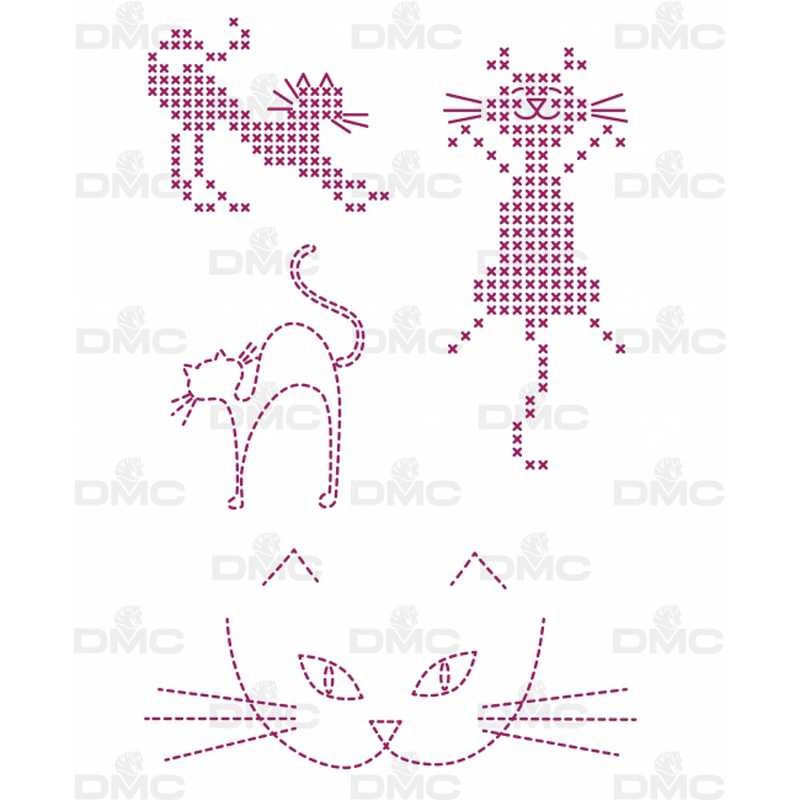 Hoja mágica "Gatitos" - modistas.org