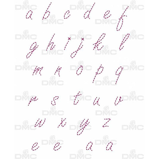 Hoja mágica "Abecedario" (minúsculas) - modistas.org