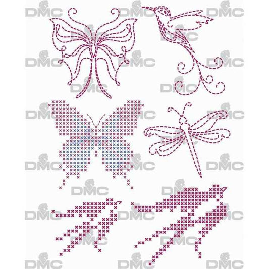 Hoja mágica "Mariposas" - modistas.org