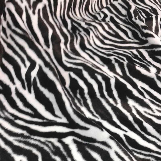 Tela de Pelo cebra - modistas.org