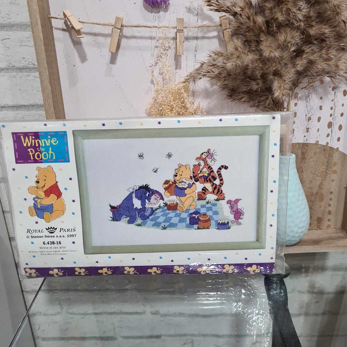Kit tapiz "Winnie y sus amigos" - modistas.org