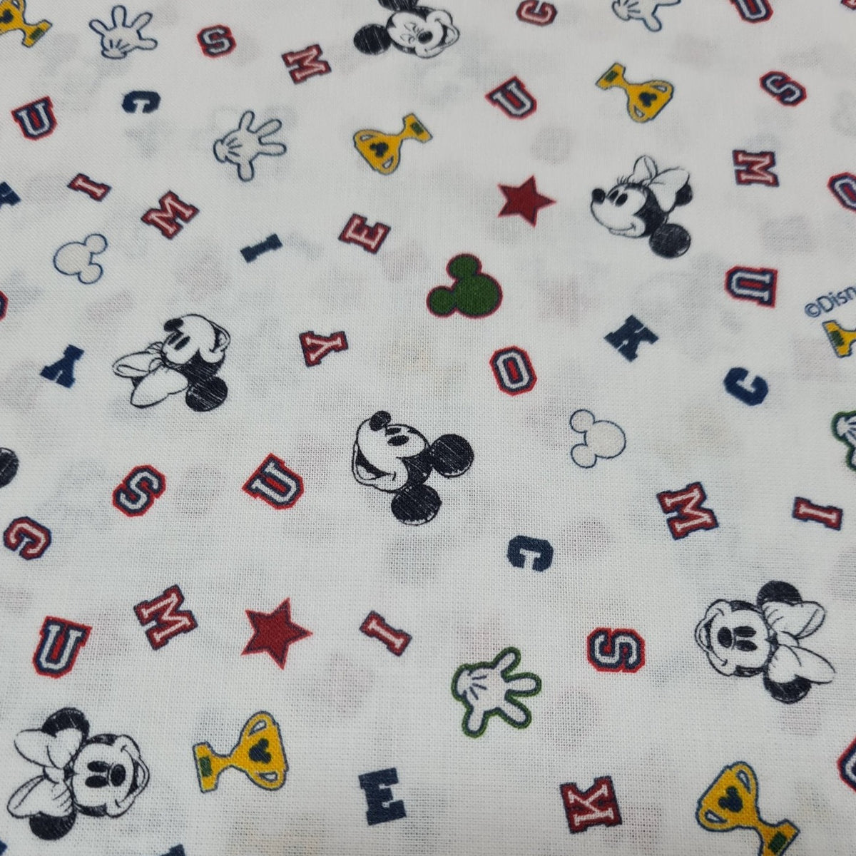 Tela Algodón "Mickey Mouse" - modistas.org