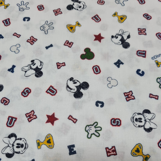Tela Algodón "Mickey Mouse" - modistas.org
