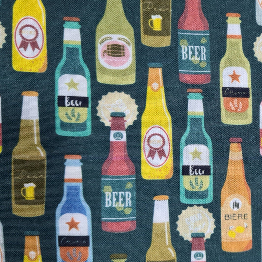 Tela Algodón "Cervezas" - modistas.org