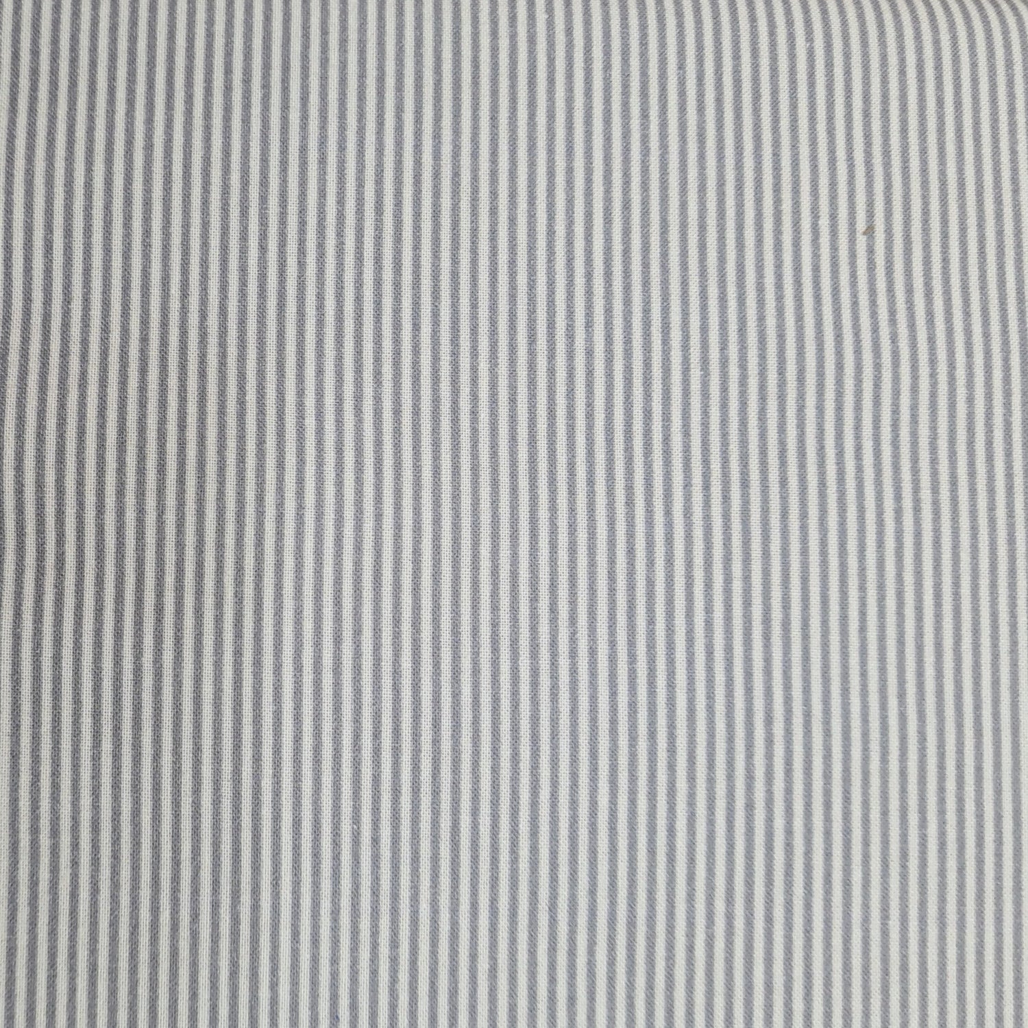 Tela percal algodón rayas gris - modistas.org