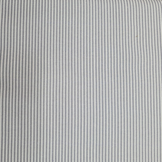Tela percal algodón rayas gris - modistas.org