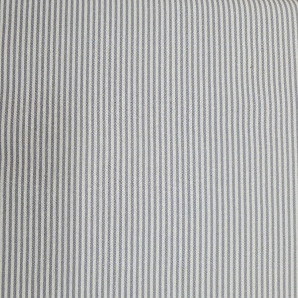 Tela percal algodón rayas gris - modistas.org