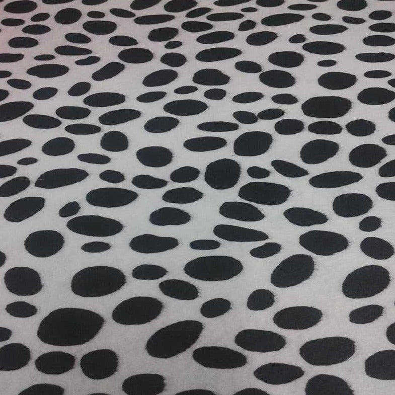 Fieltro estampado dalmata - modistas.org