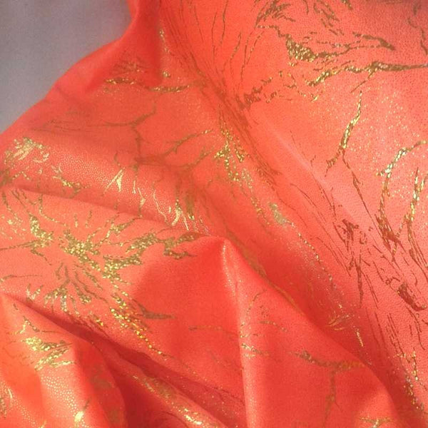 Tela Lycra "Naranja Oro"