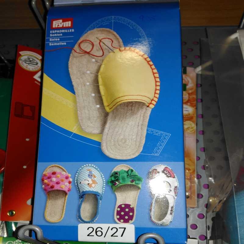 Suelas número  26/27 - modistas.org