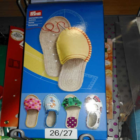 Suelas número 26/27 - modistas.org