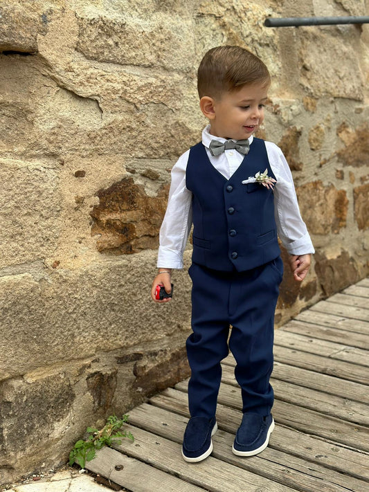 Pantalon y chaleco niño - modistas.org