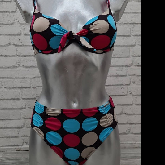 Bikini braga drapeada modelo 202 - modistas.org